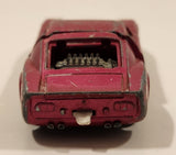 Vintage 1978 Lesney Matchbox Speed Kings K-24 Lamborghini Miura Pink Die Cast Toy Car Vehicle