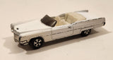 Vintage 1981 Warner Bro. ERTL Dukes of Hazzard Boss Hogg Cadillac Convertible White Die Cast Toy Car Vehicle