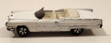 Vintage 1981 Warner Bro. ERTL Dukes of Hazzard Boss Hogg Cadillac Convertible White Die Cast Toy Car Vehicle