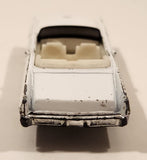 Vintage 1981 Warner Bro. ERTL Dukes of Hazzard Boss Hogg Cadillac Convertible White Die Cast Toy Car Vehicle