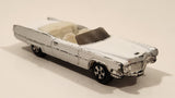 Vintage 1981 Warner Bro. ERTL Dukes of Hazzard Boss Hogg Cadillac Convertible White Die Cast Toy Car Vehicle