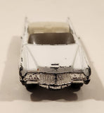 Vintage 1981 Warner Bro. ERTL Dukes of Hazzard Boss Hogg Cadillac Convertible White Die Cast Toy Car Vehicle