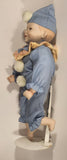 Ashton Drake Yolanda's Picture Perfect Babies Clown Jason 14" Tall Porcelain Doll in Box