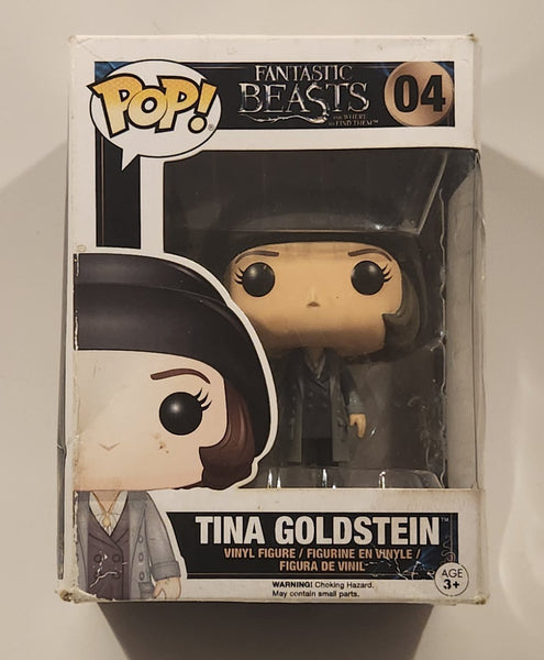 Funko Pop! Fantastic Beasts #04 Tina Goldstein 4" Tall Vinyl Toy Figure New in Box