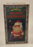 Battery Operated Musical Walking Santa Claus with Box