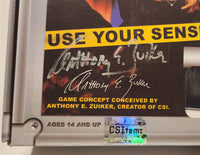 2006 CBS CSI Crime Scene Investigation Senses The Game In Briefcase Box Signed By Cast
