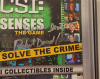 2006 CBS CSI Crime Scene Investigation Senses The Game In Briefcase Box Signed By Cast