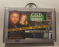 2006 CBS CSI Crime Scene Investigation Senses The Game In Briefcase Box Signed By Cast