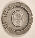 Vintage International Molders And Allied Workers Union Organized 1859 Metal Cigarette Ashtray