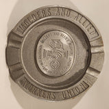 Vintage International Molders And Allied Workers Union Organized 1859 Metal Cigarette Ashtray