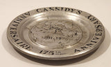 Vintage 1801-1976 Cassidy's 175th Anniversary RWP Pewter Metal Cigarette Ashtray
