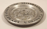 Vintage 1801-1976 Cassidy's 175th Anniversary RWP Pewter Metal Cigarette Ashtray