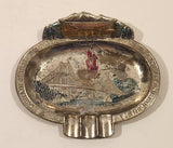 Vintage Lions Gate Bridge Vancouver BC Metal Cigarette Ashtray