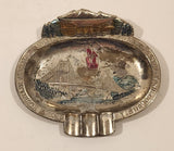 Vintage Lions Gate Bridge Vancouver BC Metal Cigarette Ashtray