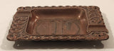Vintage World Trade Center New York City Copper Metal Cigarette Ashtray