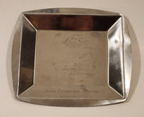 Vintage Twenty-Fifth Anniversary Japan Evangelical Mission 1951 - 1976 Metal Cigarette Ashtray