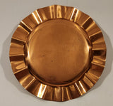 Vintage "A Welsh Lady" Copper Metal Cigarette Ashtray