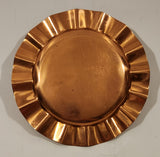 Vintage "A Welsh Lady" Copper Metal Cigarette Ashtray