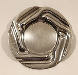 Vintage Olde Hall Five Slot Stainless Steel Metal Cigarette Ashtray