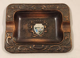 Vintage Radium Hot Springs B.C. Canada Copper Metal Cigarette Ashtray