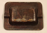 Vintage Radium Hot Springs B.C. Canada Copper Metal Cigarette Ashtray