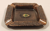 Vintage Jasper Alberta Copper Metal Cigarette Ashtray
