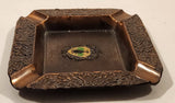 Vintage Jasper Alberta Copper Metal Cigarette Ashtray