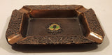 Vintage Jasper Alberta Copper Metal Cigarette Ashtray