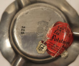 Vintage Fintstain Les Potstainiers 325 Three Slot Metal Cigarette Ashtray Made in Belgium