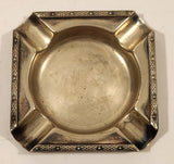 Vintage LLtd Four Slot EPNS Metal Cigarette Ashtray Made in England