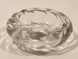 Vintage Spiral 3" Glass Cigarette Ashtray