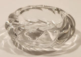 Vintage Spiral 3" Glass Cigarette Ashtray