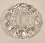 Vintage Spiral 3" Glass Cigarette Ashtray