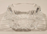 Vintage Cristal D'arques French 3 7/8" Crystal Glass Cigarette Ashtray
