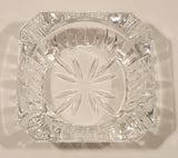 Vintage Cristal D'arques French 3 7/8" Crystal Glass Cigarette Ashtray