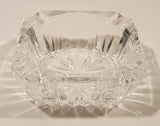 Vintage Cristal D'arques French 3 7/8" Crystal Glass Cigarette Ashtray