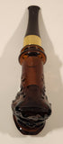 1973 Avon Tobacco Pipe Shaped Decanter After Shave Glass Bottle