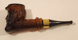 1973 Avon Tobacco Pipe Shaped Decanter After Shave Glass Bottle