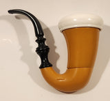 1974 Avon Calabash Tobacco Pipe Shaped Decanter After Shave Plastic Bottle