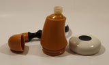 1974 Avon Calabash Tobacco Pipe Shaped Decanter After Shave Plastic Bottle