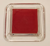 Vintage Schwann Bros. Excavating Sand Gravel Crushing Biggar Saskatchewan Glass Ashtray