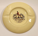 Vintage 1958 Opening Canadian Potteries Limited B.C. Plant Fox Hunting Dogs Pottery Ashtray
