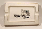 Rare Vintage Wade England Hayes Clipper "100" Series Semi Tractor Truck Porcelain Ashtray