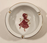 Vintage 1981 Designers Collection Holly Hobbie A Christmas Keepsake Genuine Porcelain Cigarette Ashtray Made Japan