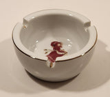 Vintage 1981 Designers Collection Holly Hobbie A Christmas Keepsake Genuine Porcelain Cigarette Ashtray Made Japan
