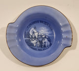 Vintage The Canadian Rockies Rogers Pass B.C. Porcelain Ashtray Made Japan