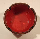 Vintage Cortendorf Red Pottery Ashtray Made Germany
