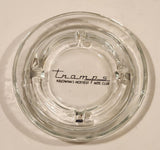 Vintage Tramps Kelowna's Hottest Nite Club Clear Glass Cigarette Ashtray