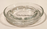 Vintage Tramps Kelowna's Hottest Nite Club Clear Glass Cigarette Ashtray