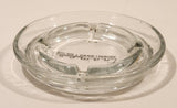 Vintage Tramps Kelowna's Hottest Nite Club Clear Glass Cigarette Ashtray